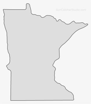 300x342 Minnesota Outline Png, Transparent Minnesota Outline Png Image