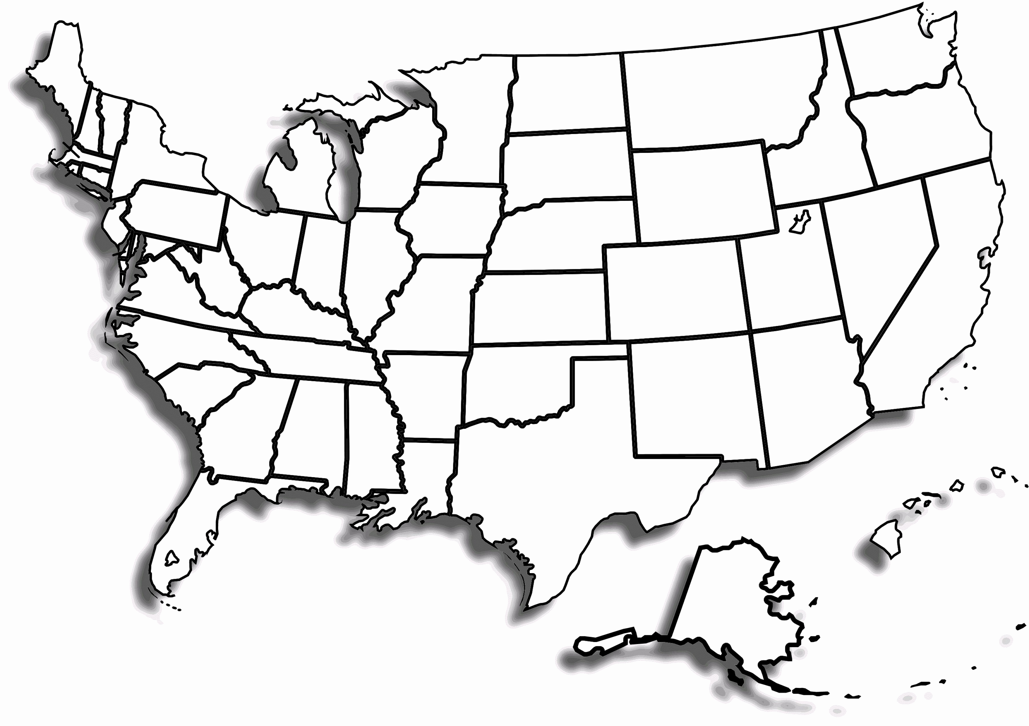 3600x2541 Minnesota State Outline Awesome United States Outline Vector This