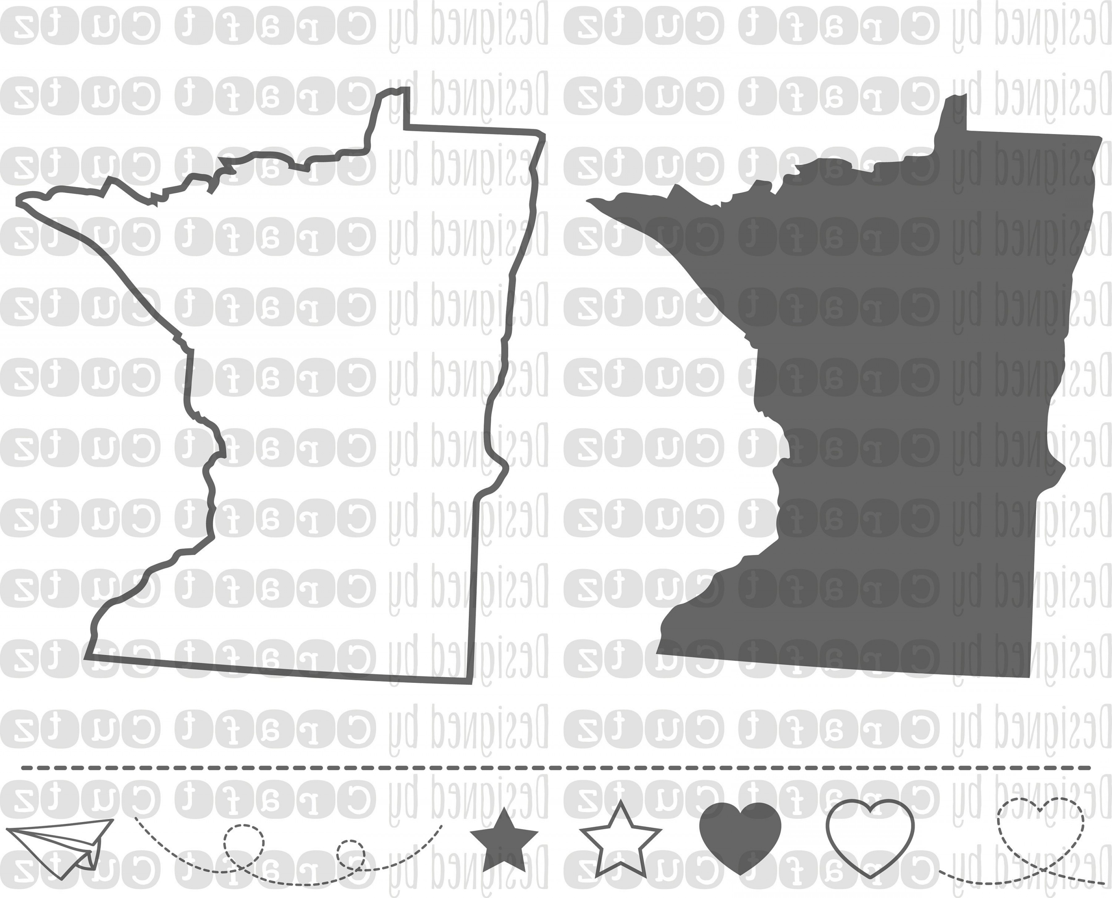 Minnesota State Outline Vector at Vectorified.com | Collection of ...