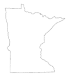 273x300 Minnesota Outline Free Images