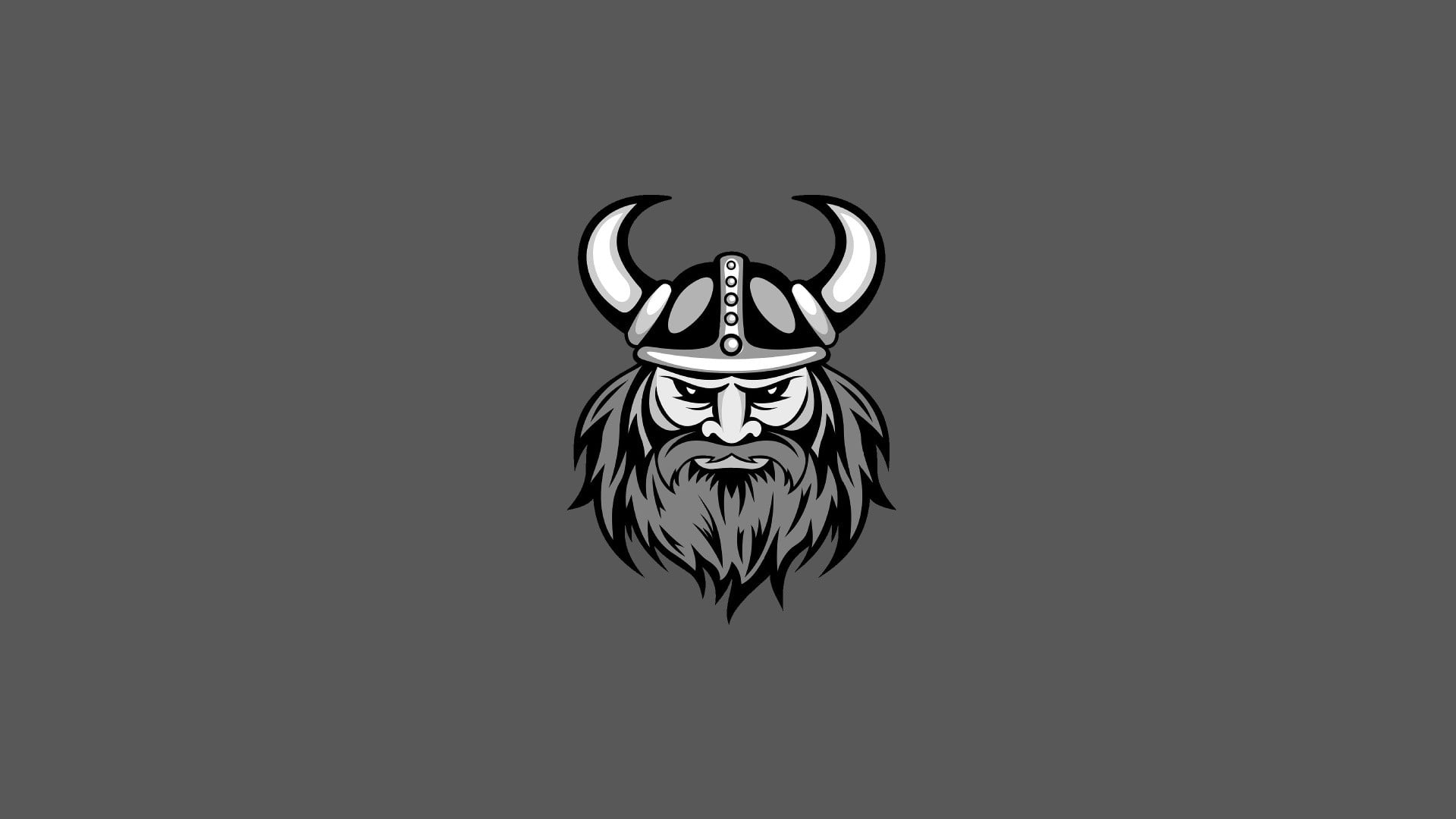1920x1080 Minnesota Vikings Logo, Minimalism, Vector, Vikings Hd Wallpaper
