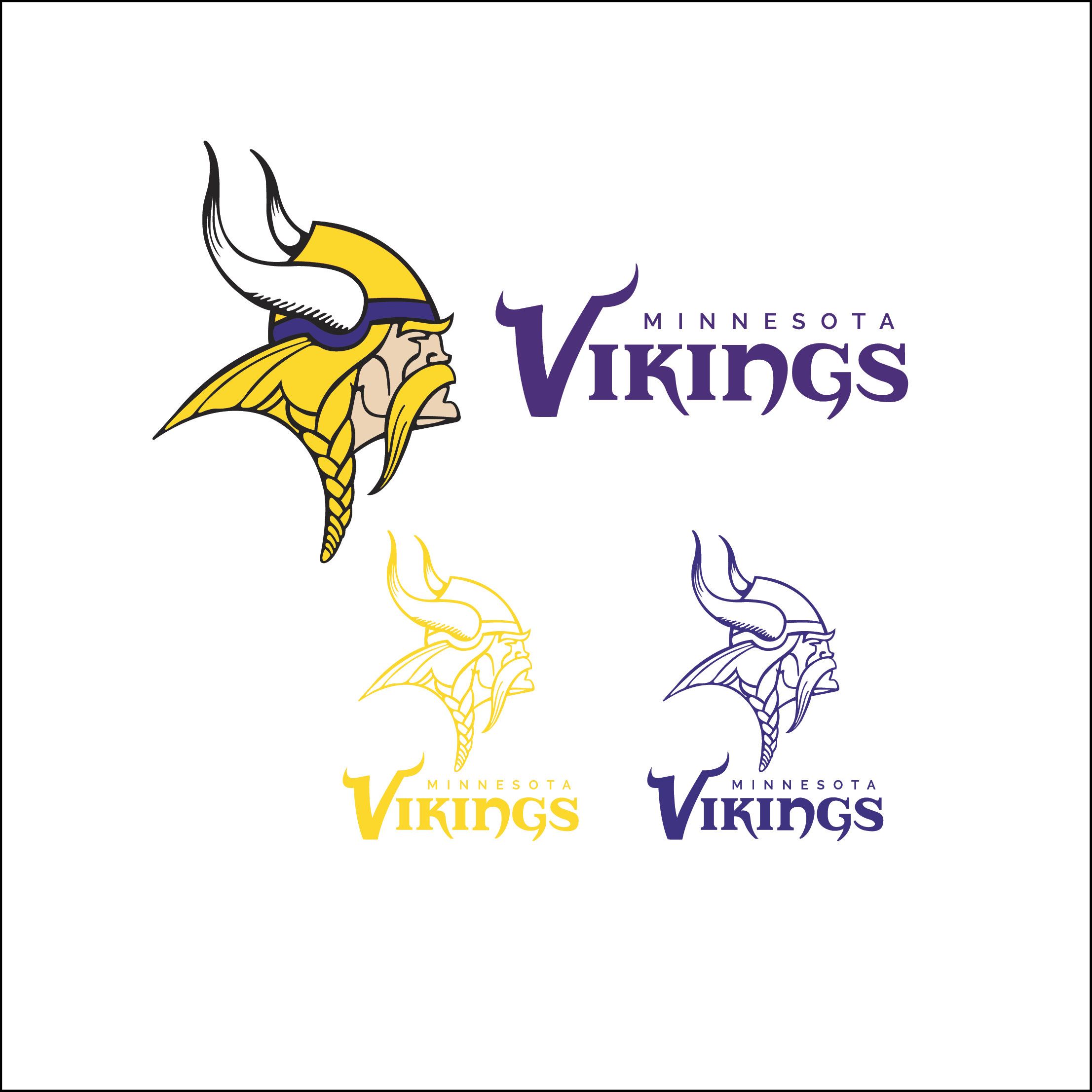 Minnesota Vikings Vector at Vectorified.com | Collection of Minnesota ...