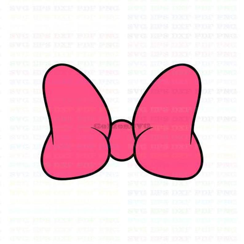 Download Minnie Bow Vector at Vectorified.com | Collection of ...