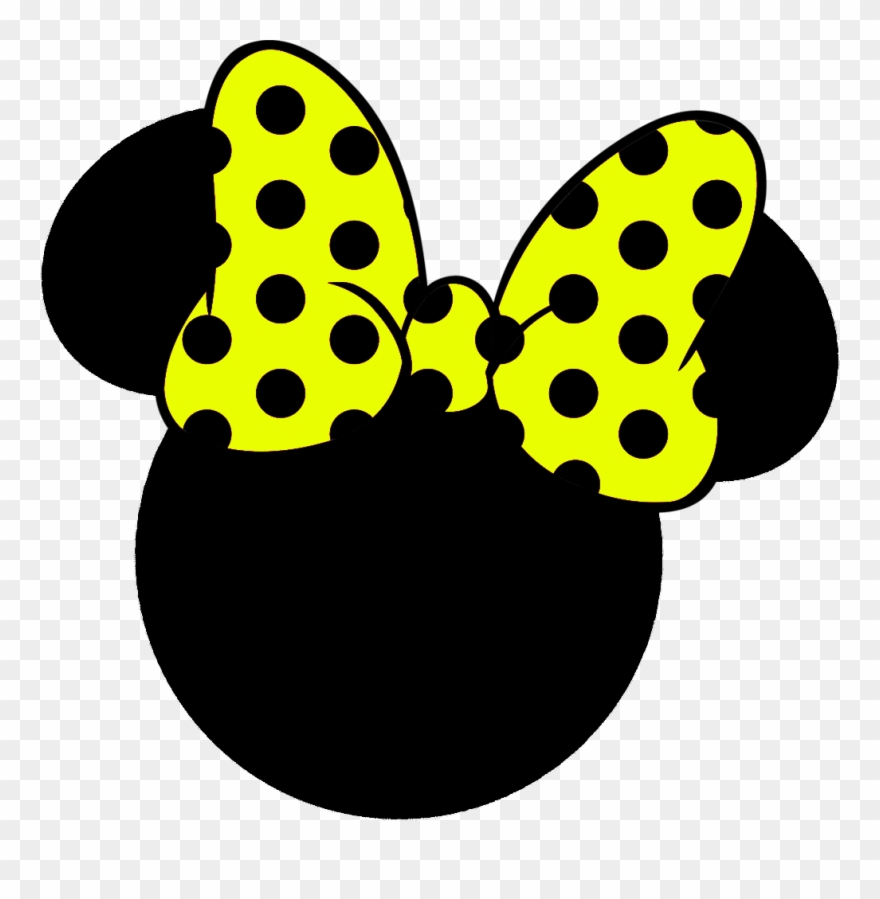 880x899 Minnie Bow Vector Clipart