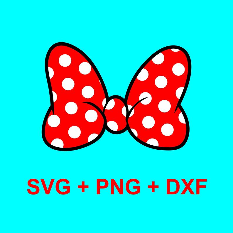 794x794 Minnie Mouse Bow Minnie Bow Disney Bow Polka Etsy