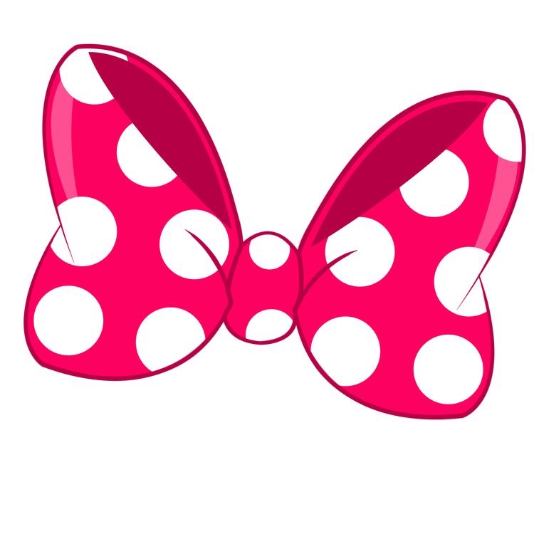 750x750 Minnie Mouse Pink Bow Clipart