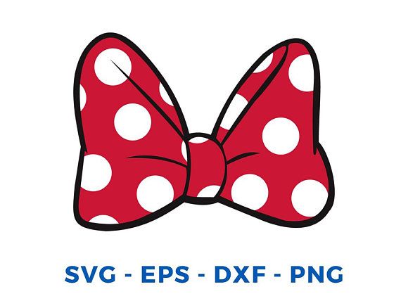 570x428 Silhouette Cameo Minnie Mouse Bow, Bow