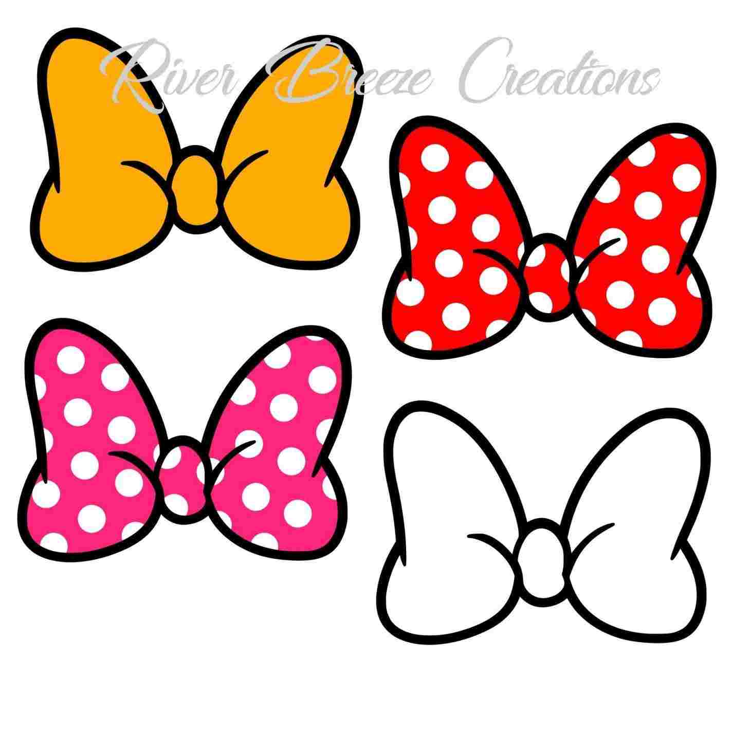 Step How To Draw Minnie Mouse Bow. 