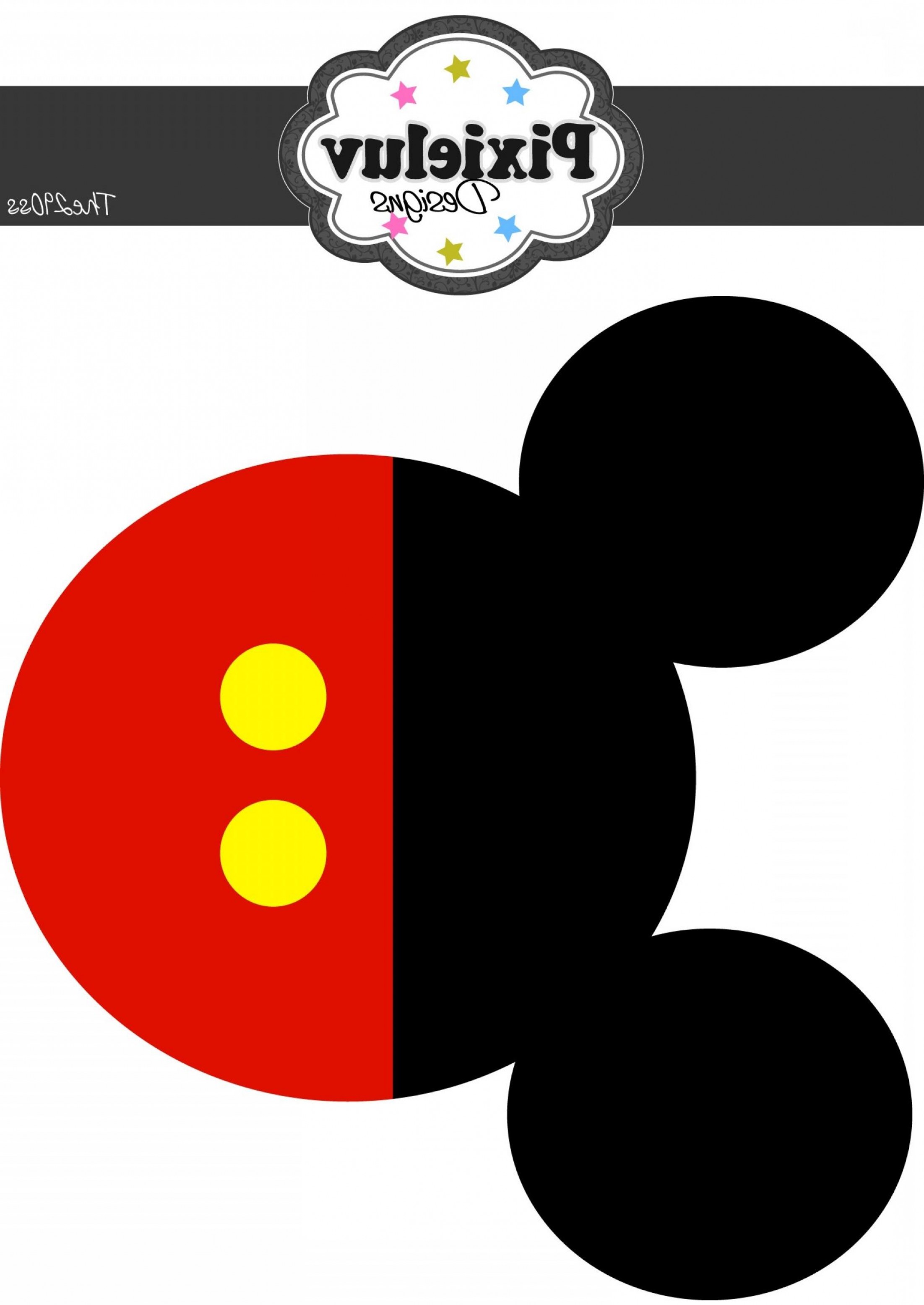 Best Free Mickey Mouse Head Template Garland Larger Size Outline 2203x3110 Best Free Mickey Mouse Head Template Garland Larger Size Outline