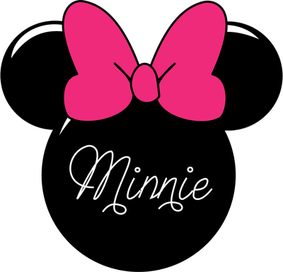 400x385 Minnie Mouse Silhouette Vector