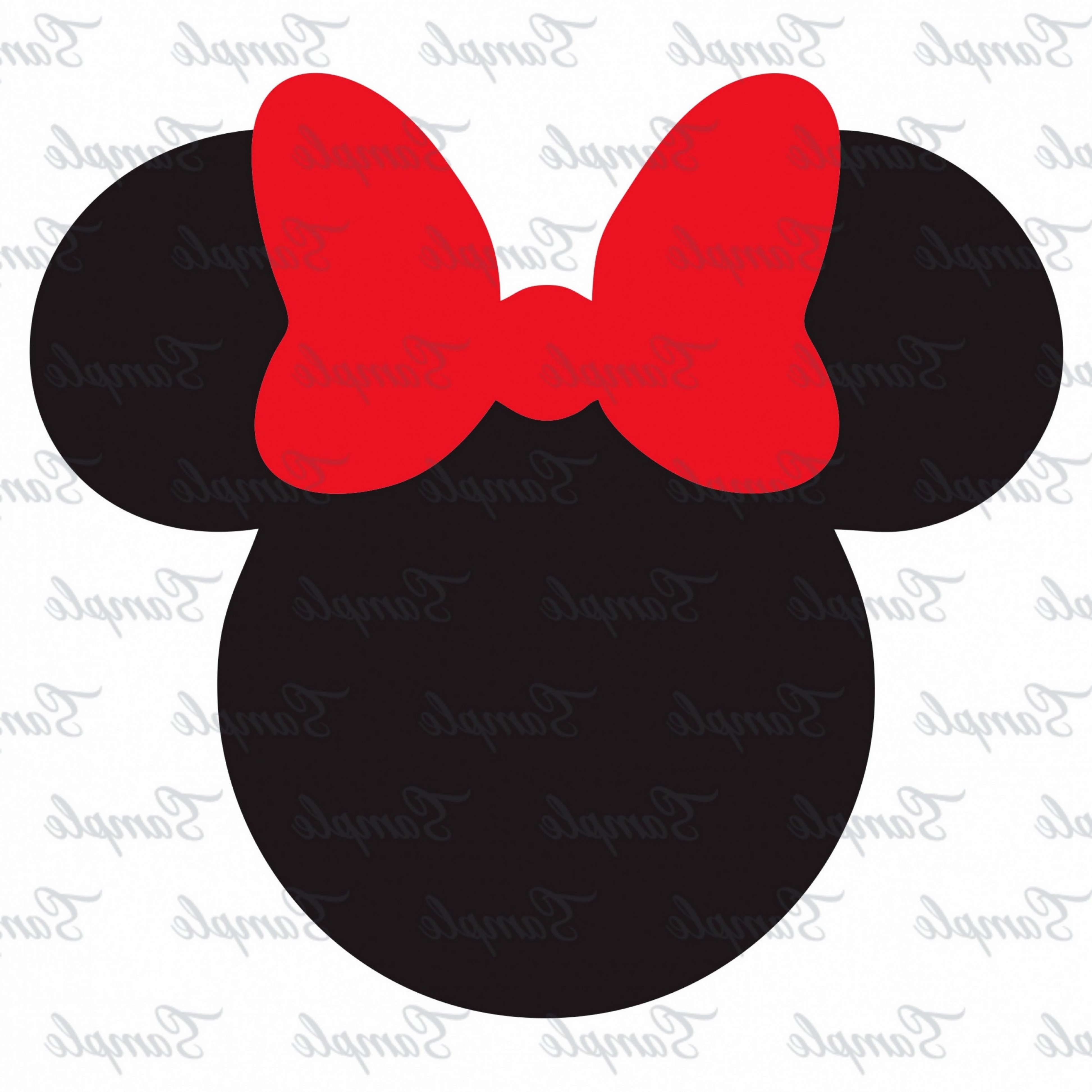 Minnie Head Vector at Vectorified.com | Collection of Minnie Head ...