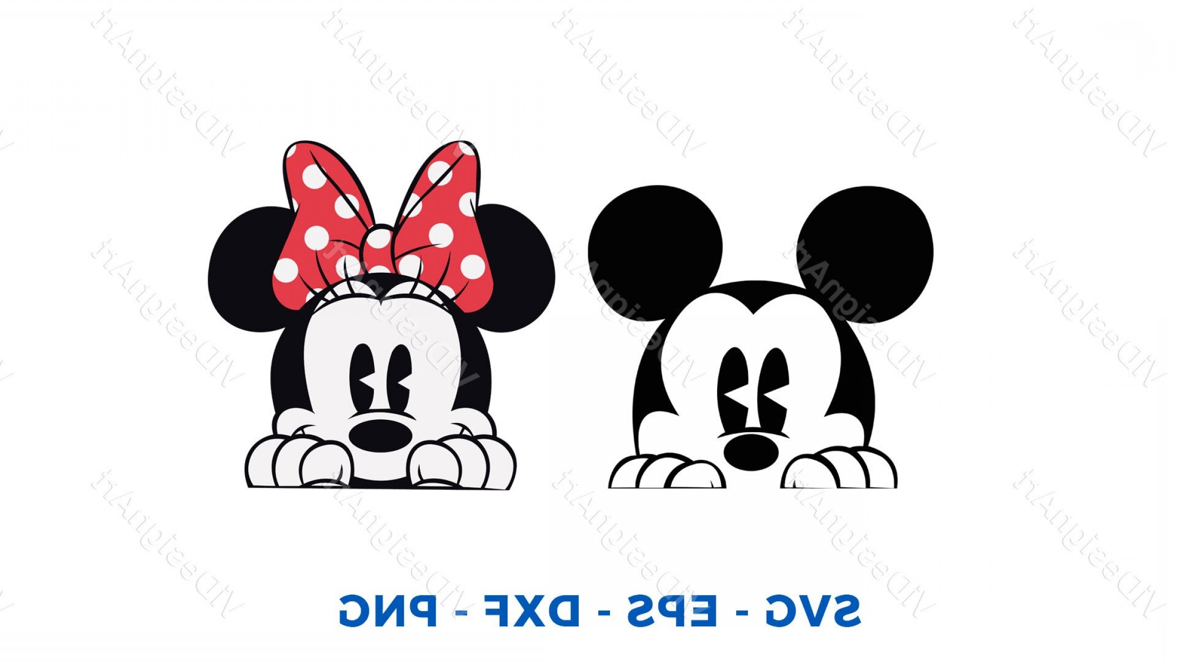 2304x1296 Mickey Mouse Ears Hat Vector Art Catamart