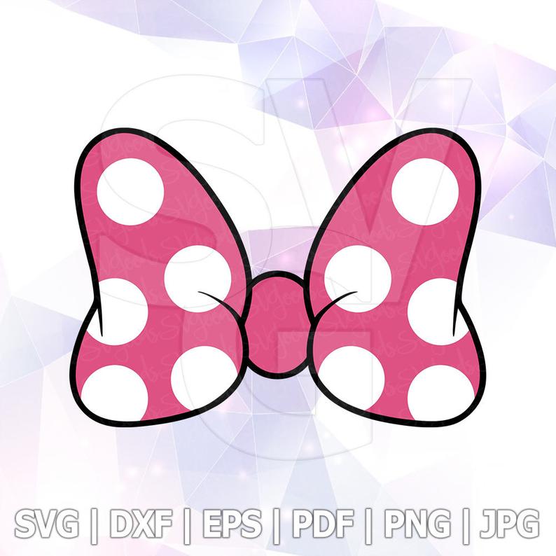 Minnie Mouse Bow Vector at Vectorified.com | Collection of Minnie Mouse ...