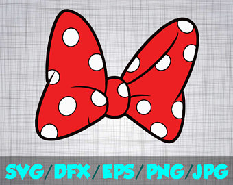 Minnie Mouse Bow Vector at Vectorified.com | Collection of Minnie Mouse ...