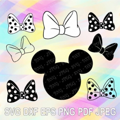 400x400 Result For Minnie Bow Png