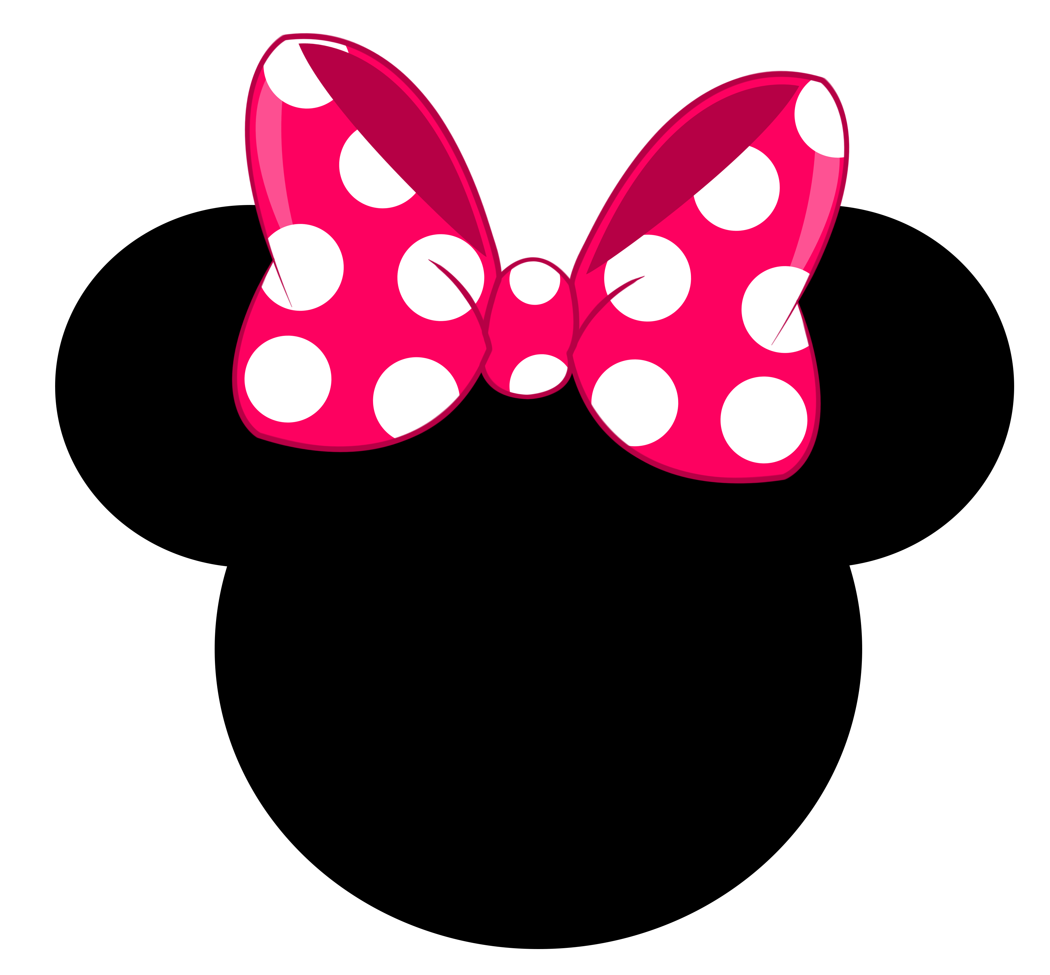 3600x3344 Minnie Mouse Ears Images Clipart Images Gallery For Free Download