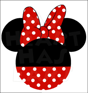 Minnie Mouse Head Vector at Vectorified.com | Collection of Minnie ...