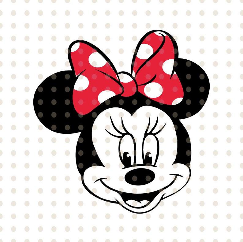 Minnie Mouse Head Vector at Vectorified.com | Collection of Minnie ...