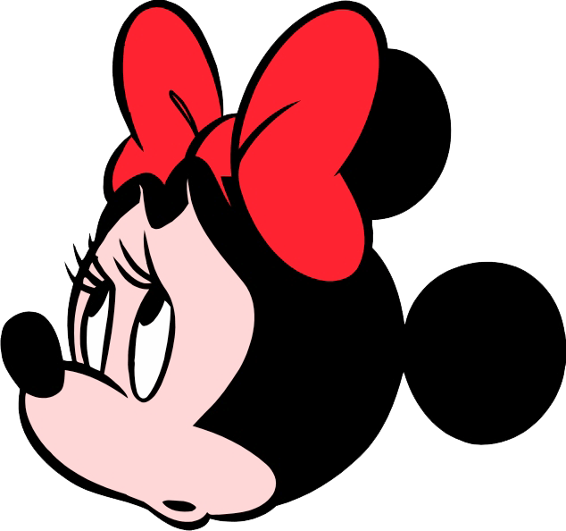 634x594 Minnie Mouse Head Pictures Of Minnie Mouse Face Allofpicts