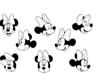 336x280 Vector Minnie Mouse Logo Vector Art