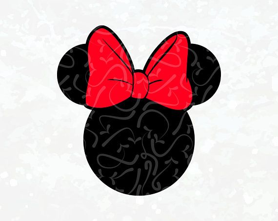570x453 Minnie Mouse Head Vector