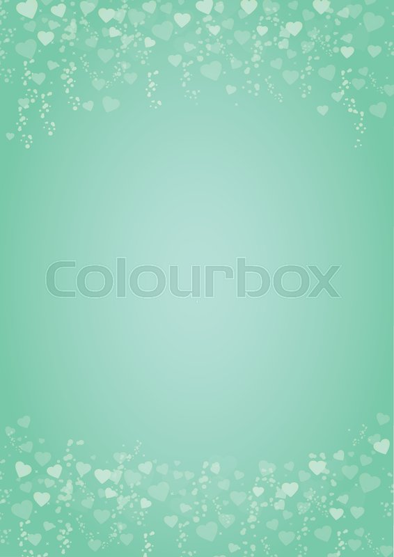 566x800 Size Vertical Mint Green Background Stock Vector Colourbox