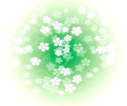 438x368 Mint Green Flowers Background Real Wholesale Vector Flower Free