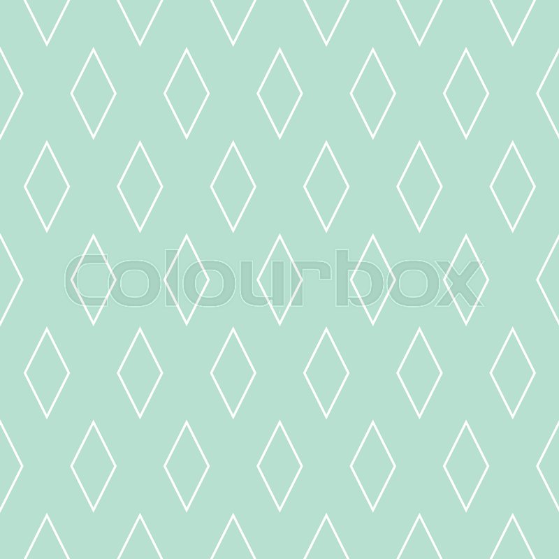 800x800 Tile Vector Pattern Or Mint Green And White Wallpaper Background