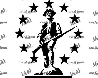 340x270 Minutemen Silhouette Etsy