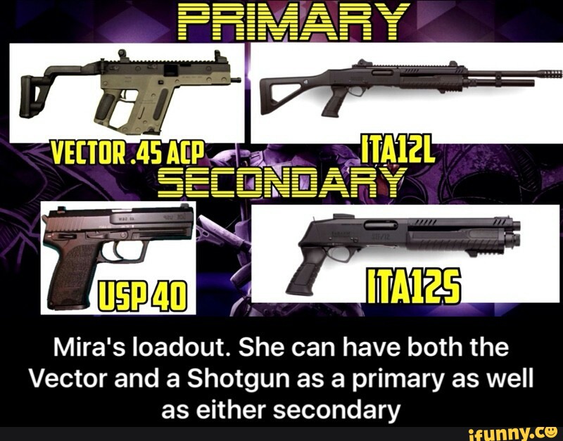 800x627 Mira's Loadout She Can Have Both The Vector And A Shotgun As