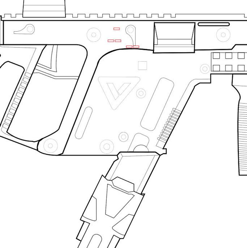 794x796 Mira Vector Acp From Rainbow Six Siege Etsy