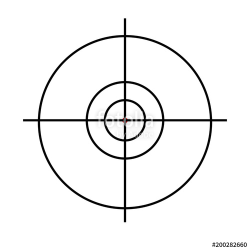 500x500 Mira De Un Francotirador Stock Image And Royalty Free Vector