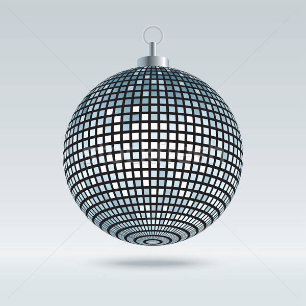 600x600 Mirror Disco Ball Vector Illustration Roman Boiko
