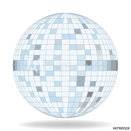 500x500 Mirror Ball Vector