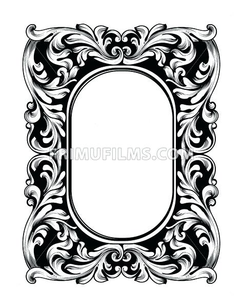 Mirror Frame Design Vector 474x600 Mirror Frame Design Vector