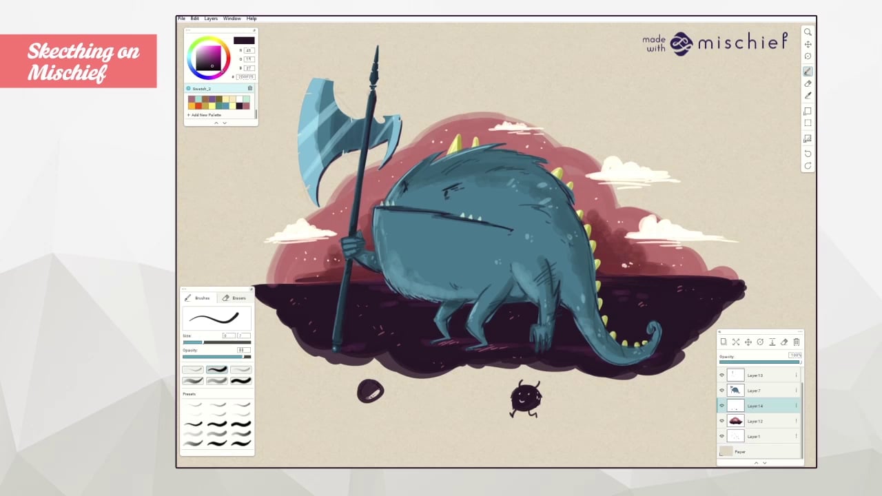 1280x720 Drawing With Mischief