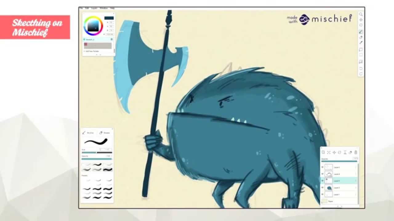 1280x720 Drawing With Mischief