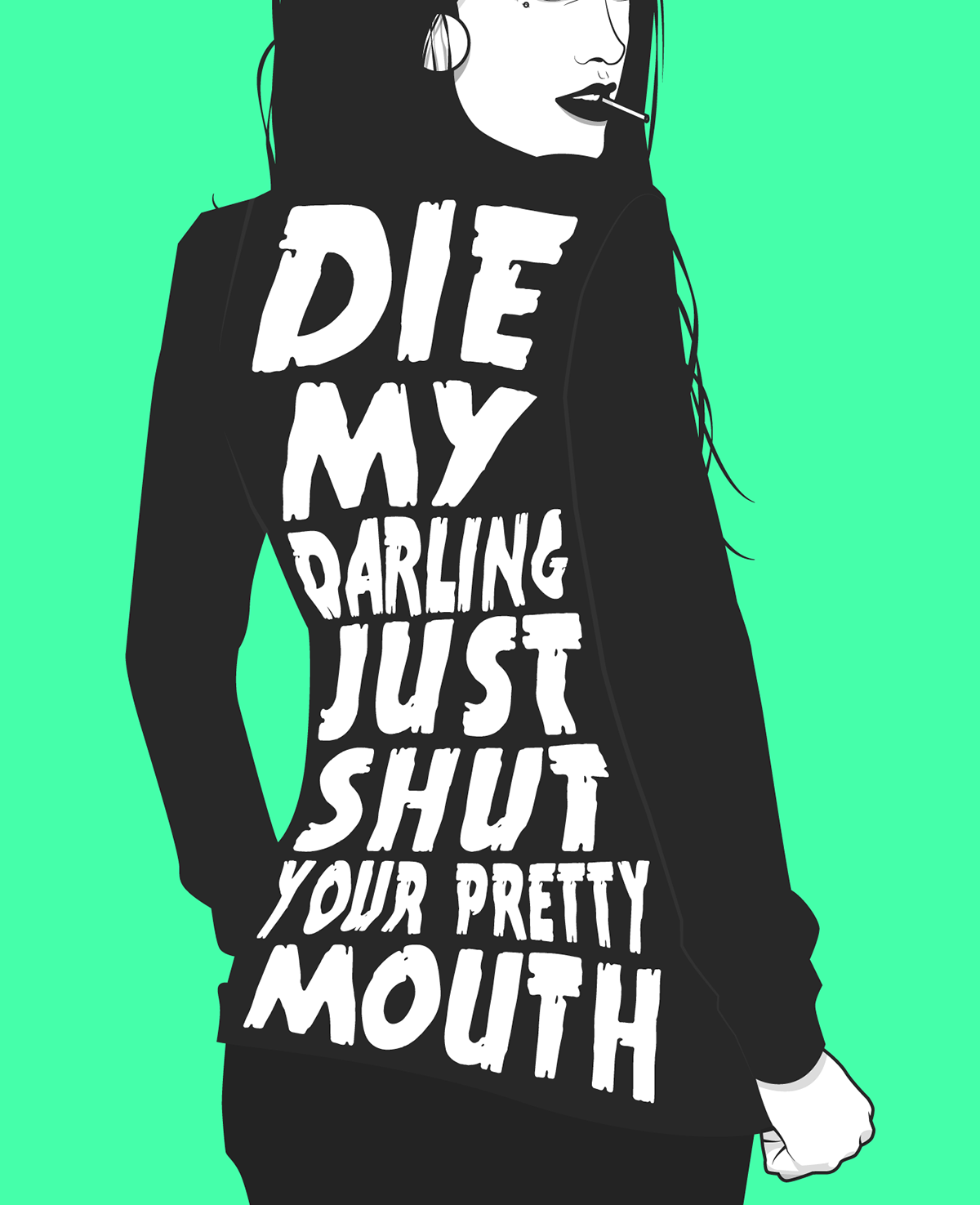 1200x1475 Misfits Vector Illustration On Behance