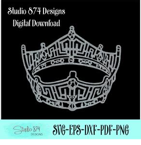 292x300 Miss America Crown Vector Digital Download