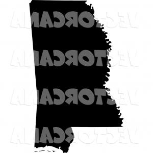 300x300 Mississippi State Map Nickname Magnolia Vector Catchsplace