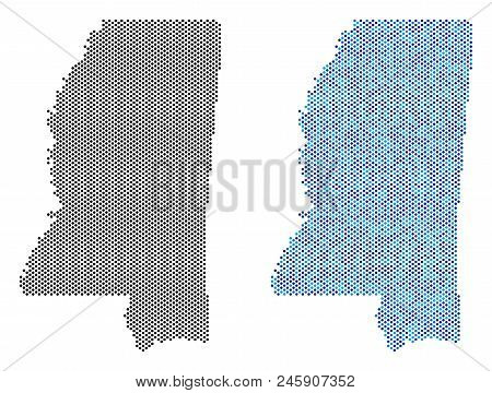 450x360 Dot Mississippi State Map Variants Vector Territorial Plans