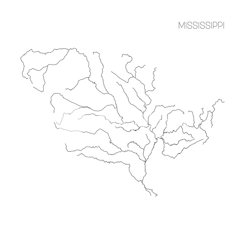 Как рисовать водоразделы
