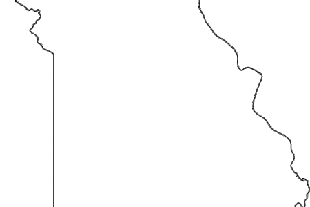 Missouri Outline Vector