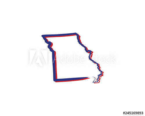 500x400 Missouri Outline Logo Icon