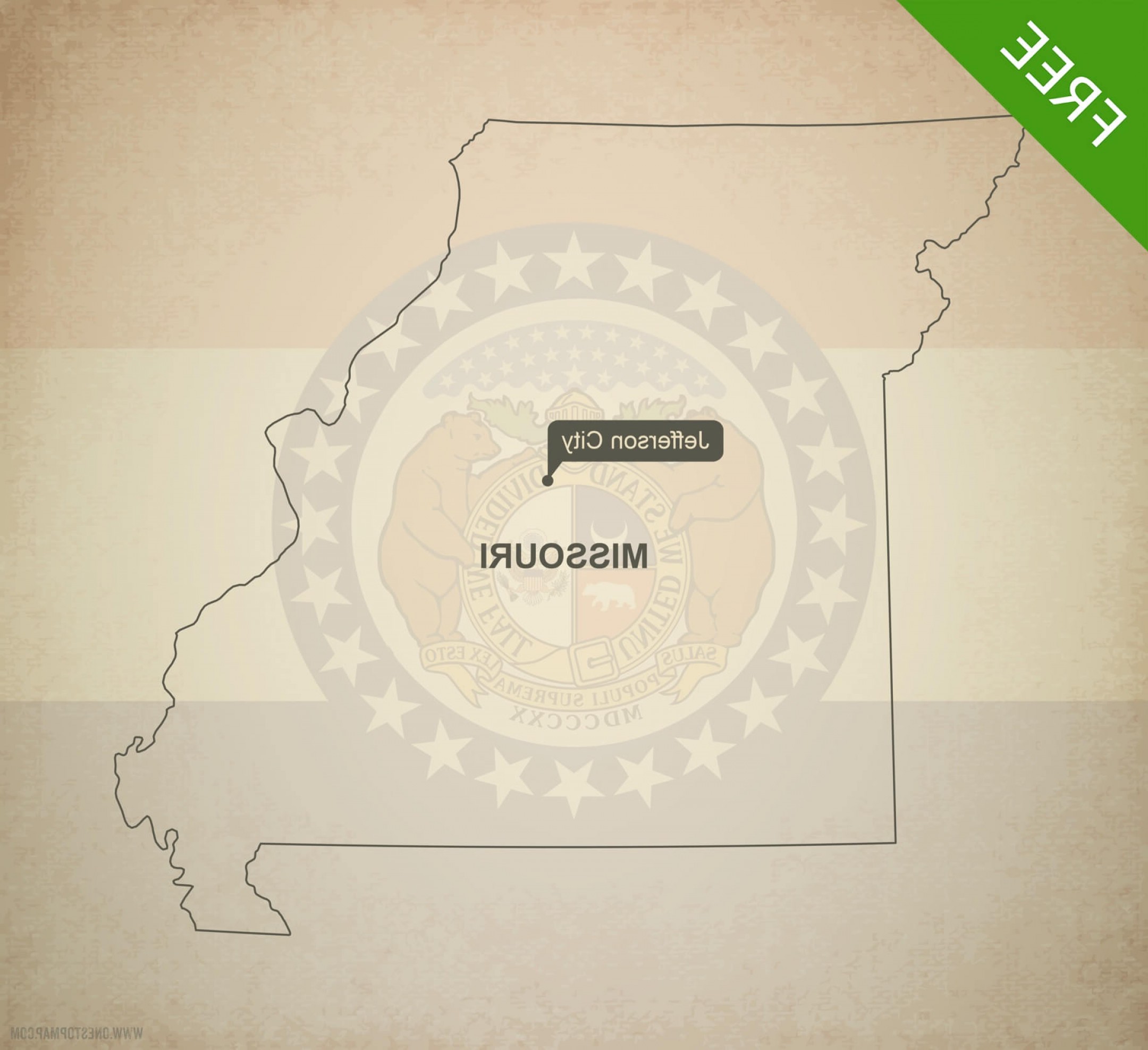 Missouri Outline Vector at Vectorified.com | Collection of Missouri ...