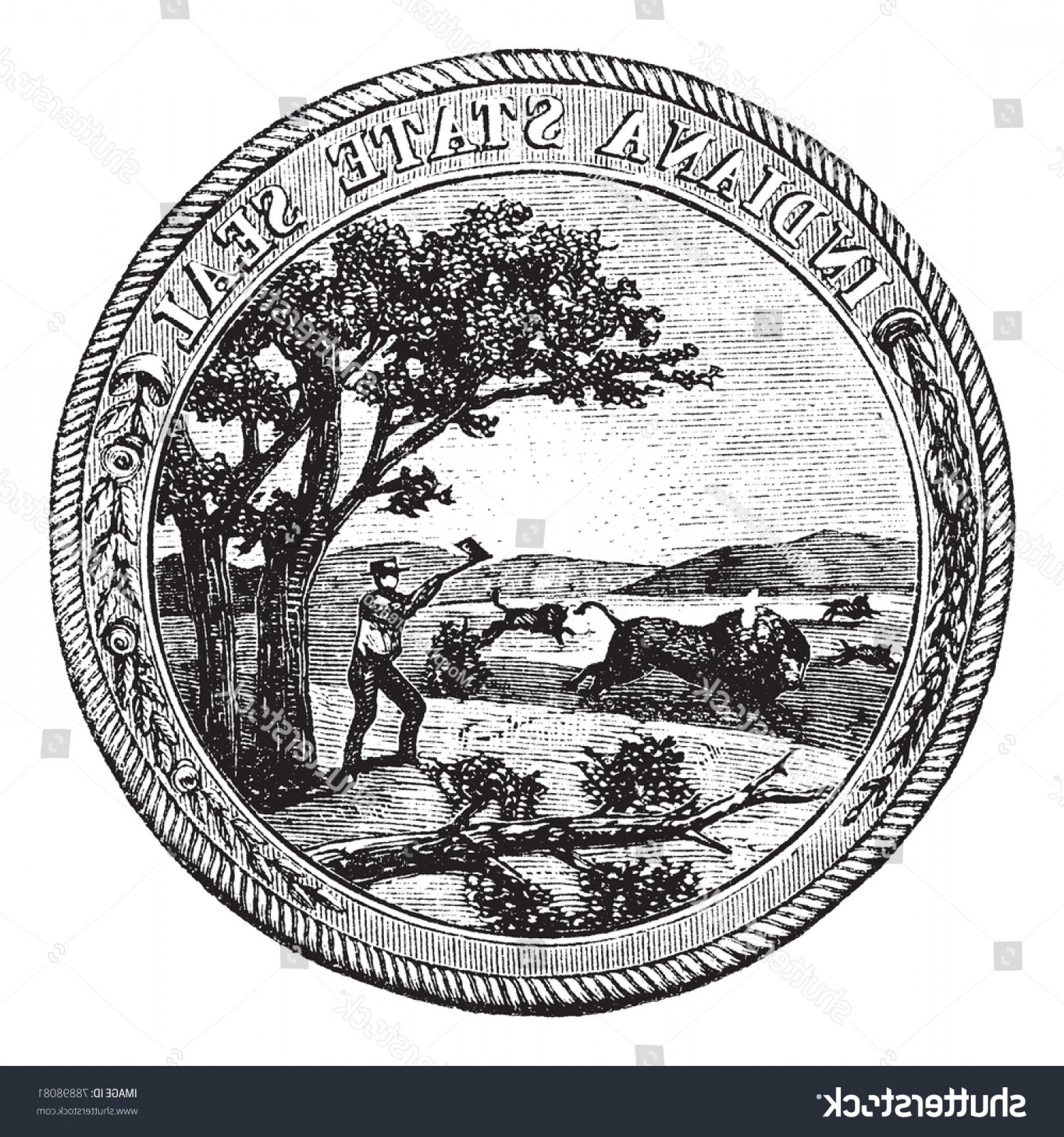 1796x1920 Indiana University Seal Vector Savoyuptown