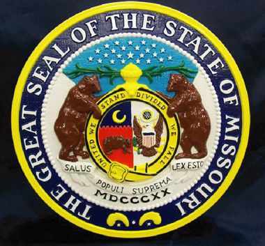 380x353 Missouri State Wall Seal