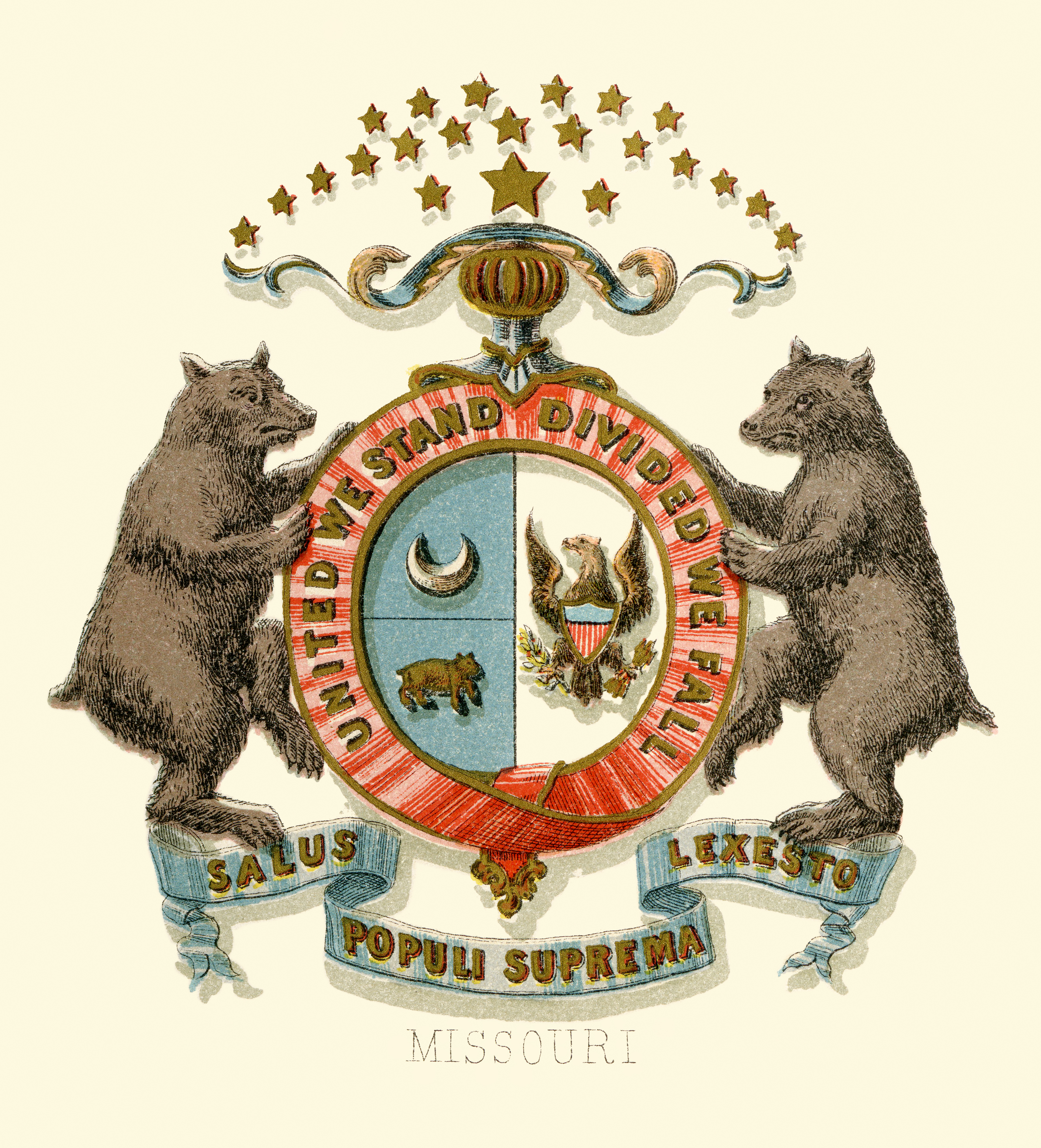 3864x4260 Seal Of Missouri