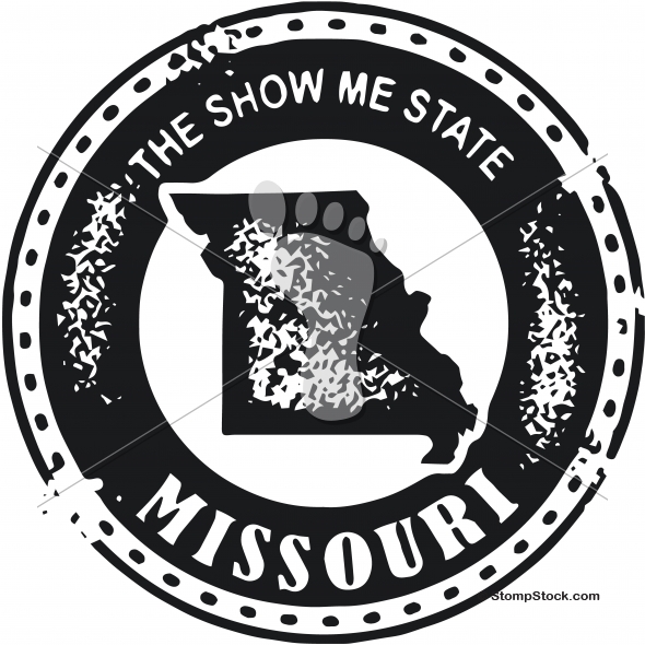 590x590 Vintage Missouri Usa State Stamp