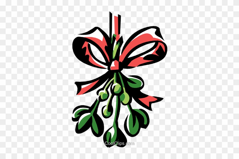 840x560 Mistletoe Royalty Free Vector Clip Art Illustration